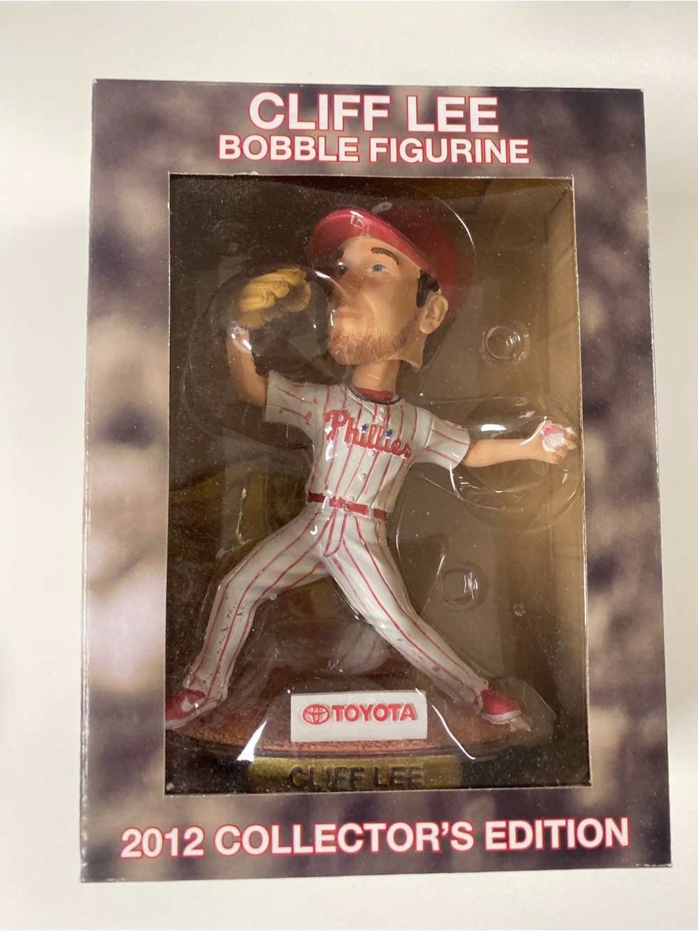 Philadelphia Phillies Cliff Lee Bobble head from 2012 Citizens Bank Park Giveawa
